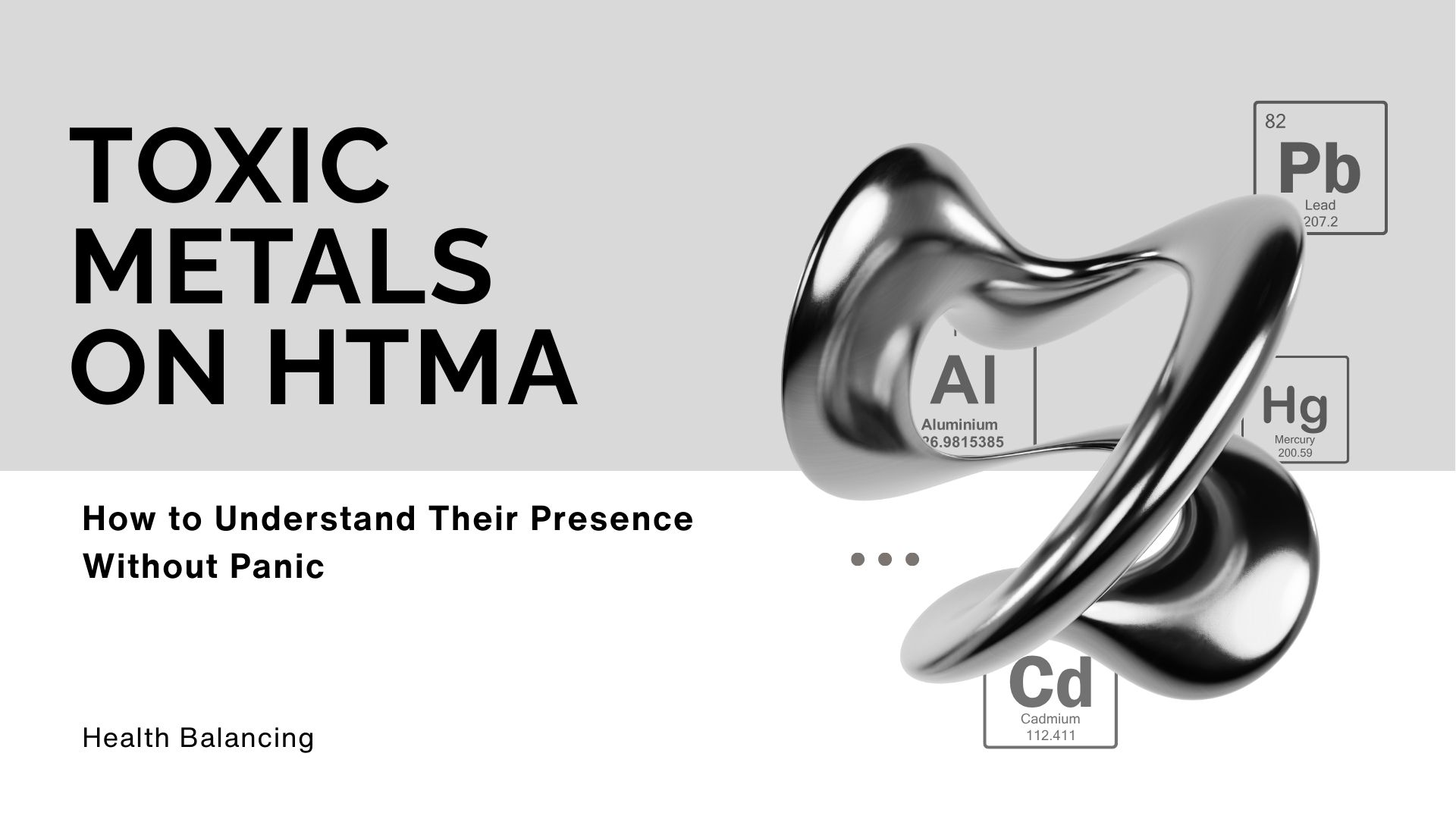 Toxic metals on HTMA explained, including lead, mercury, aluminum, and cadmium, with a calm health balancing approach to hair tissue mineral analysis.